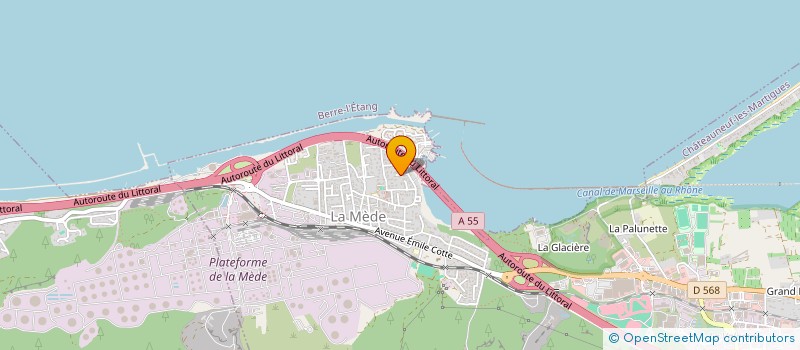 localisation de l'entreprise MONSIEUR PASCAL CAUSSE  CHATEAUNEUF-LES-MARTIGUES