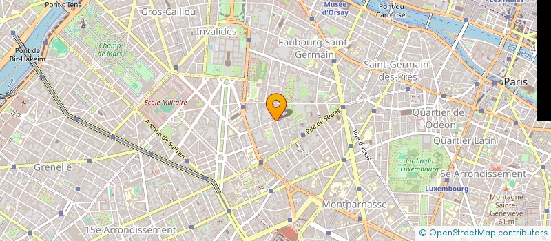 localisation de l'entreprise MONSIEUR PASCAL CAVANIER  PARIS