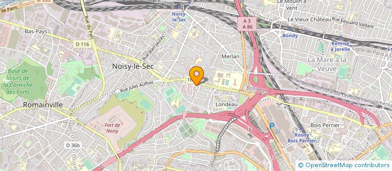 localisation de l'entreprise MONSIEUR PASCAL CAYE à NOISY-LE-SEC