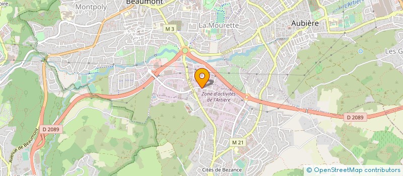 localisation de l'entreprise MONSIEUR PASCAL CAZALIS  ROMAGNAT