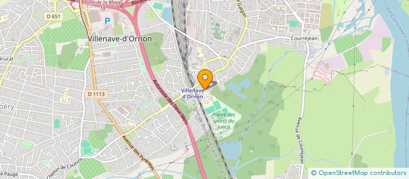 localisation de l'entreprise MONSIEUR PASCAL CAZENAVE  VILLENAVE-D'ORNON