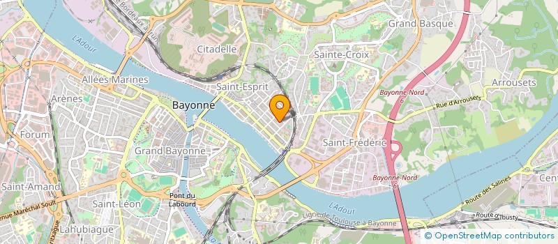 localisation de l'entreprise MONSIEUR PASCAL CELLA à BAYONNE