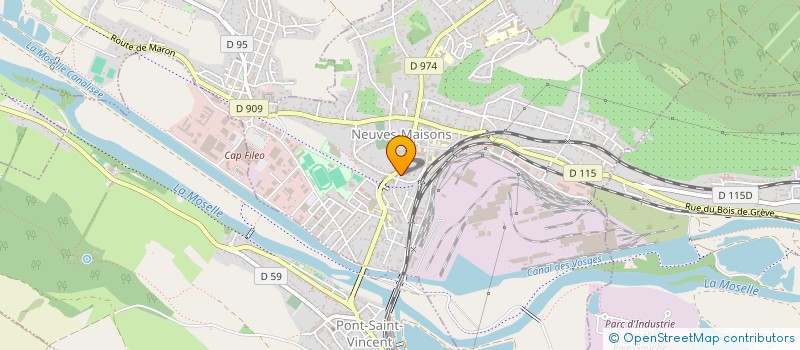 localisation de l'entreprise MONSIEUR PASCAL CELLE à NEUVES-MAISONS