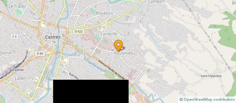 localisation de l'entreprise MONSIEUR PASCAL CEREZO  CASTRES