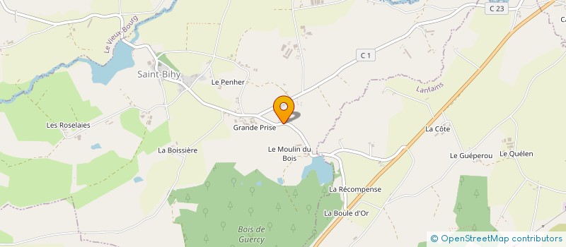 localisation de l'entreprise MONSIEUR PASCAL CERVO à SAINT-BIHY