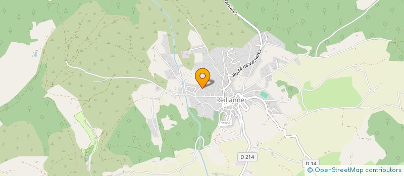 localisation de l'entreprise MONSIEUR PASCAL CHAILLOL  REILLANNE