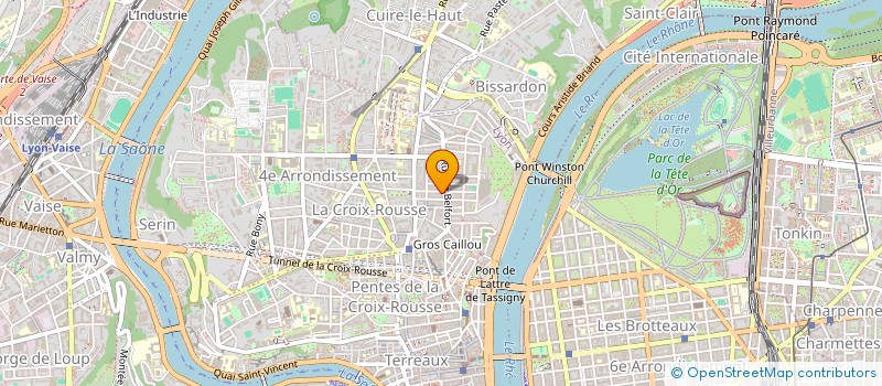 localisation de l'entreprise MONSIEUR PASCAL CHALLIER à LYON