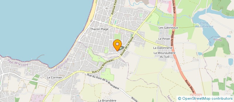 localisation de l'entreprise MONSIEUR PASCAL CHALOPIN  SAINT-MICHEL-CHEF-CHEF