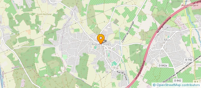 localisation de l'entreprise MONSIEUR PASCAL CHALVESCHE  AIGUES-VIVES