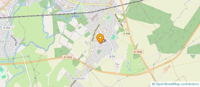 localisation de l'entreprise MONSIEUR PASCAL CHAMPAGNE  BOURGOIN-JALLIEU