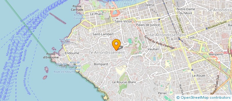localisation de l'entreprise MONSIEUR PASCAL CHANEZ à MARSEILLE