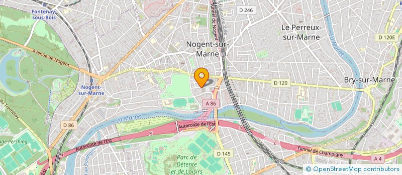 localisation de l'entreprise MONSIEUR PASCAL CHAOUAT à NOGENT-SUR-MARNE