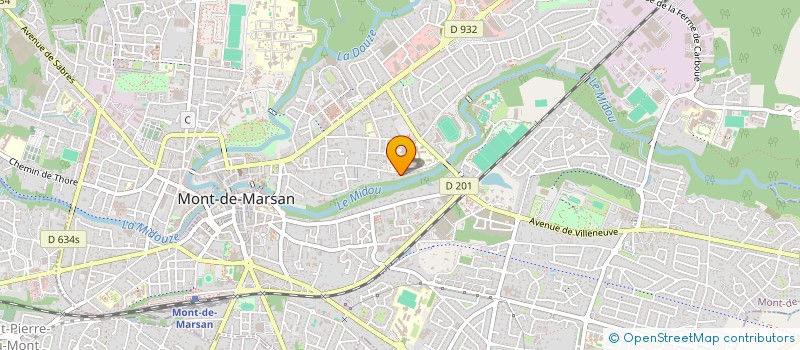 localisation de l'entreprise MONSIEUR PASCAL CHAPPUY  MONT-DE-MARSAN