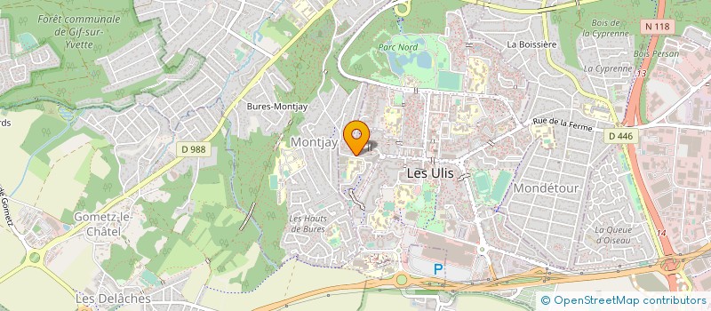 localisation de l'entreprise MONSIEUR PASCAL CHARBONNEL à LES ULIS