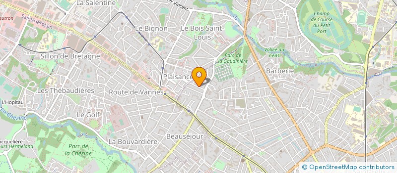 localisation de l'entreprise MONSIEUR PASCAL CHARMEUX à NANTES