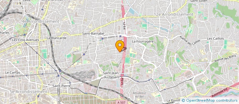 localisation de l'entreprise MONSIEUR PASCAL CHARON à MARSEILLE