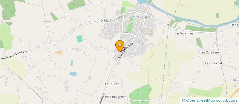 localisation de l'entreprise MONSIEUR PASCAL CHASLE  RIVES-DU-LOIR-EN-ANJOU