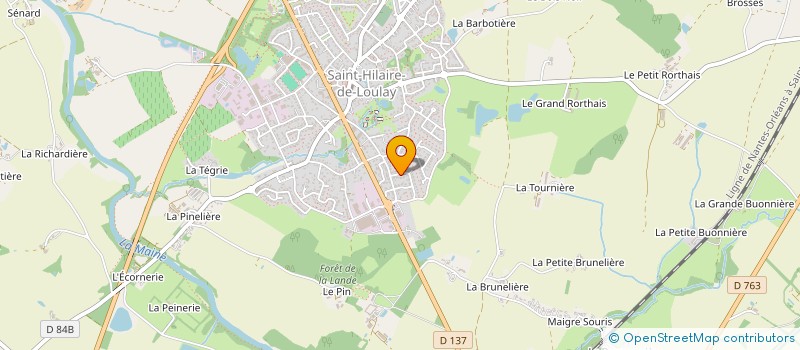 localisation de l'entreprise MONSIEUR PASCAL CHASSELOUP à MONTAIGU-VENDEE