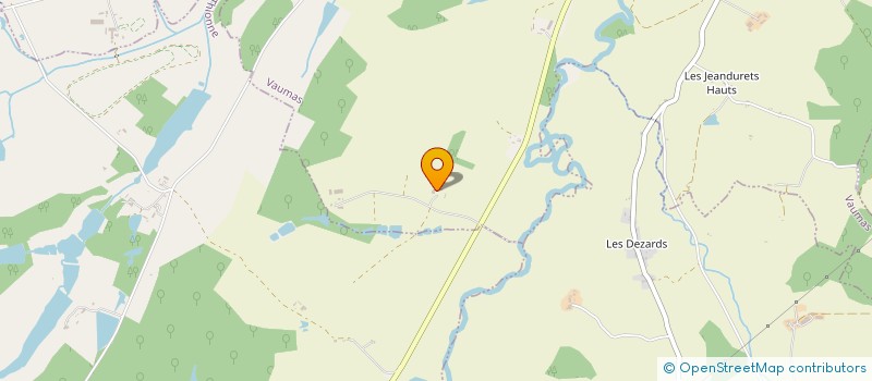 localisation de l'entreprise MONSIEUR PASCAL CHATELIER  VAUMAS