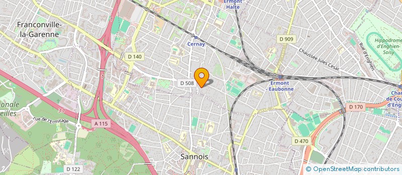 localisation de l'entreprise MONSIEUR PASCAL CHATELIN  ERMONT