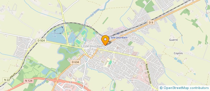 localisation de l'entreprise MONSIEUR PASCAL CHAUMEREUIL à L'ISLE-JOURDAIN