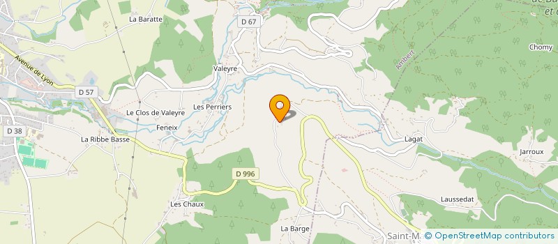 localisation de l'entreprise MONSIEUR PASCAL CHAUVE à AMBERT