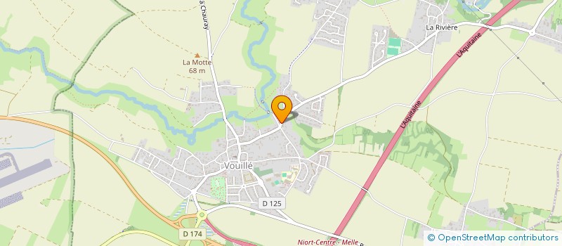 localisation de l'entreprise MONSIEUR PASCAL CHAUVET  PRAHECQ