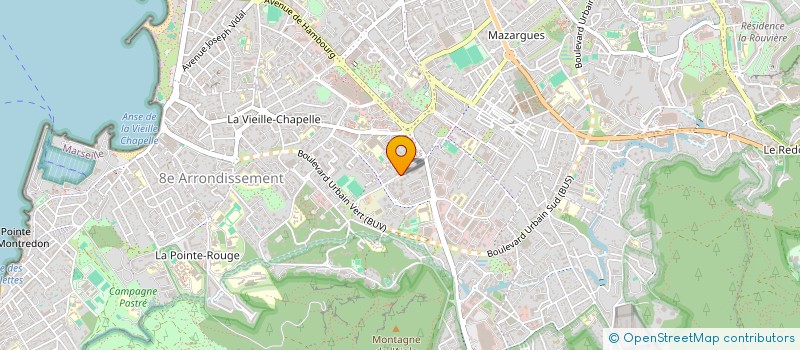 localisation de l'entreprise MONSIEUR PASCAL CHAUVEZ à MARSEILLE