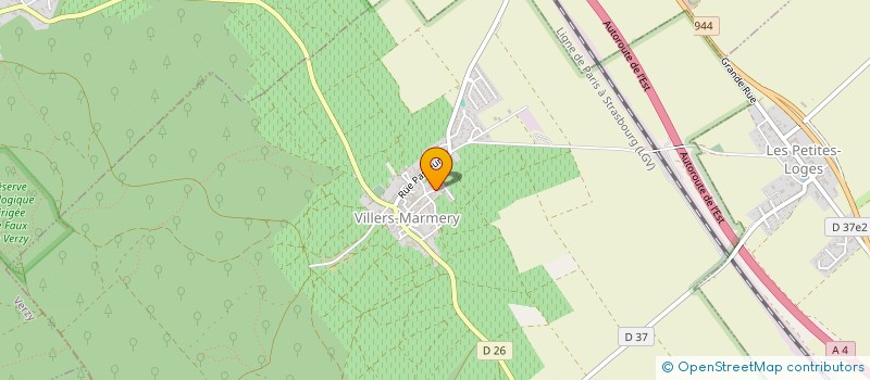 localisation de l'entreprise MONSIEUR PASCAL CHEMINON  VILLERS-MARMERY