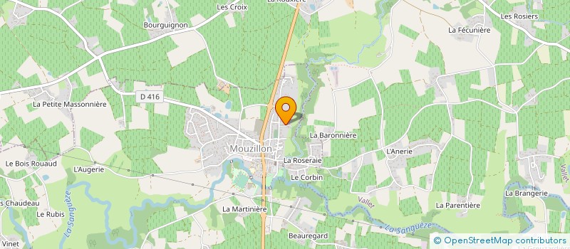 localisation de l'entreprise MONSIEUR PASCAL CHENEAU à MOUZILLON