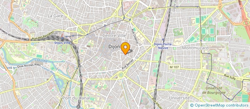 localisation de l'entreprise MONSIEUR PASCAL CHENUT à DIJON