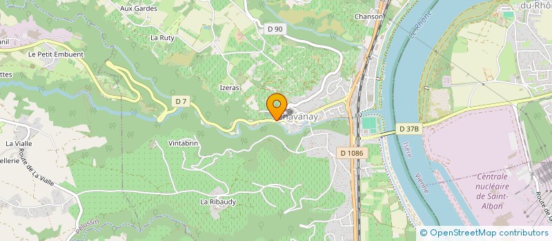 localisation de l'entreprise MONSIEUR PASCAL CHERPAZ  CHUYER