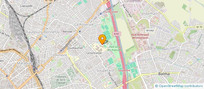 localisation de l'entreprise MONSIEUR PASCAL CHETTRIT  TOULOUSE