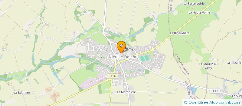 localisation de l'entreprise MONSIEUR PASCAL CHOPIN à NIEUL-LE-DOLENT