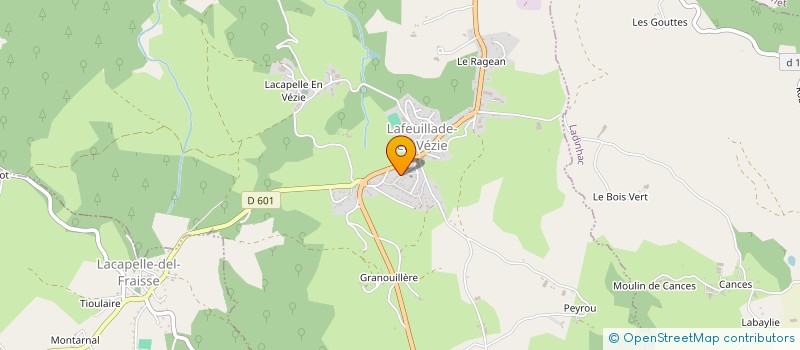 localisation de l'entreprise MONSIEUR PASCAL CHOPINET à LAFEUILLADE-EN-VEZIE