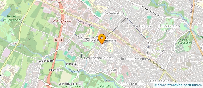 localisation de l'entreprise MONSIEUR PASCAL CHOTARD  SAINT-HERBLAIN