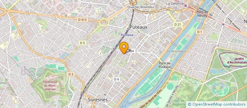 localisation de l'entreprise MONSIEUR PASCAL CHRISTOPHE à SURESNES