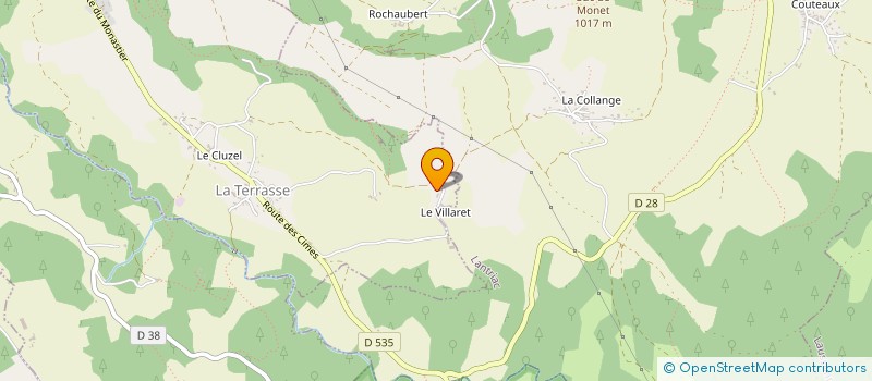 localisation de l'entreprise MONSIEUR PASCAL CICERON à ARSAC-EN-VELAY