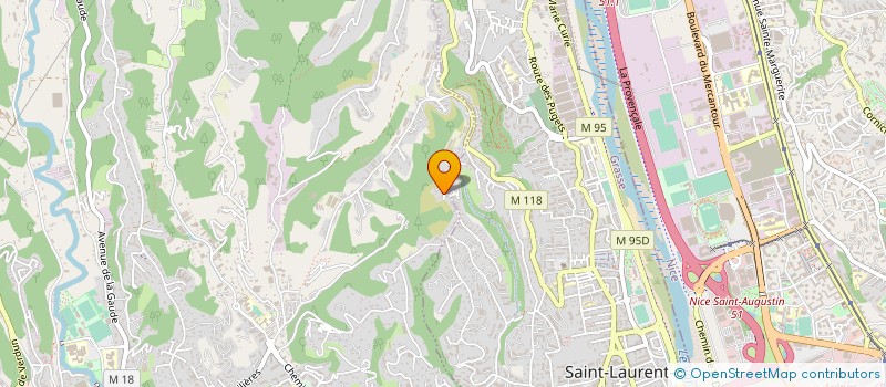 localisation de l'entreprise MONSIEUR PASCAL CIMELLI  CAGNES SUR MER