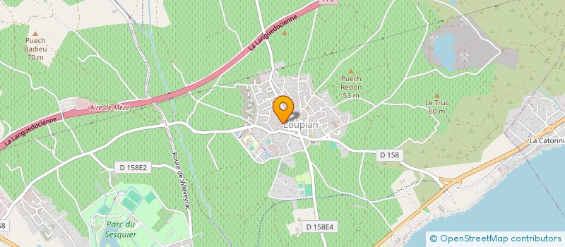 localisation de l'entreprise MONSIEUR PASCAL CIROUX à MEZE