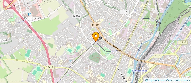 localisation de l'entreprise MONSIEUR PASCAL CLAIRBAUX  ANZIN