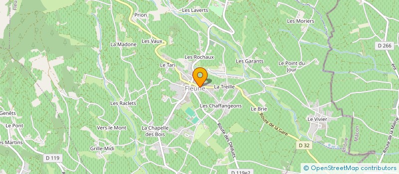 localisation de l'entreprise MONSIEUR PASCAL CLEMENT à FLEURIE