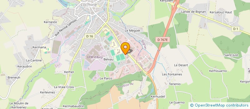 localisation de l'entreprise MONSIEUR PASCAL CLERY à LOCMINE