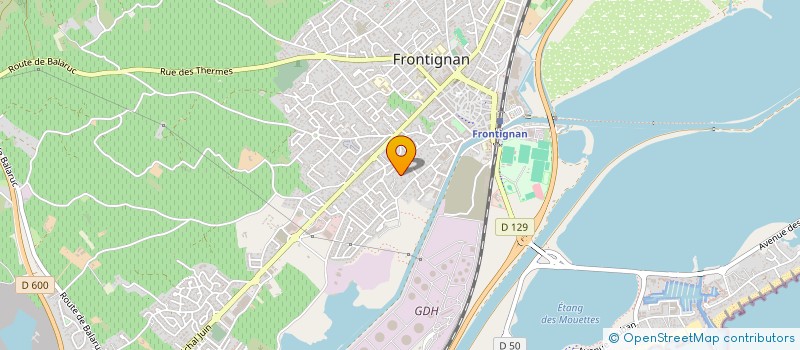 localisation de l'entreprise MONSIEUR PASCAL CLETZ  SAINT-ANDRE-DE-SANGONIS