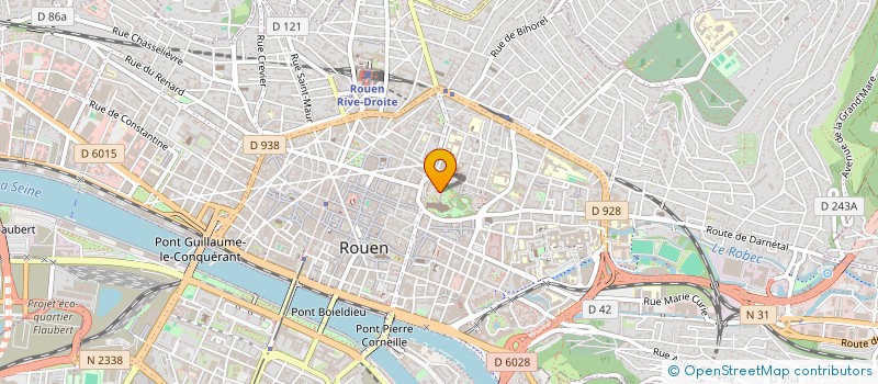 localisation de l'entreprise MONSIEUR PASCAL CLOUET  ROUEN