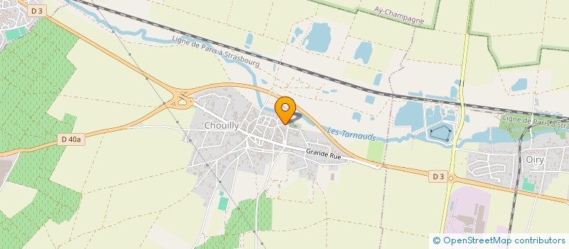 localisation de l'entreprise MONSIEUR PASCAL CLOUET  CHOUILLY