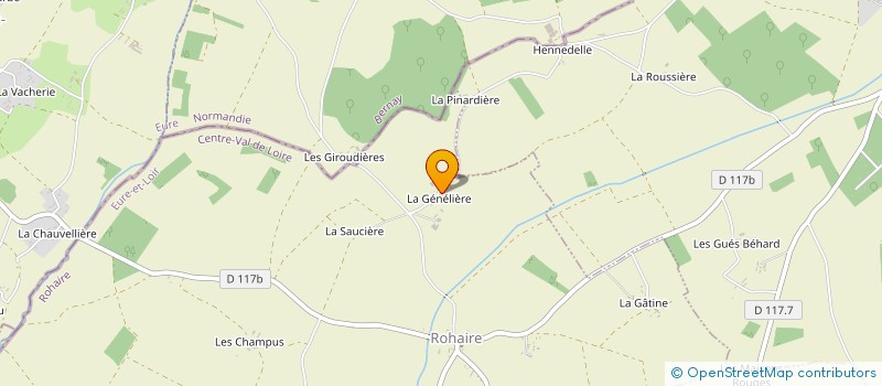 localisation de l'entreprise MONSIEUR PASCAL CNUDDE à ROHAIRE