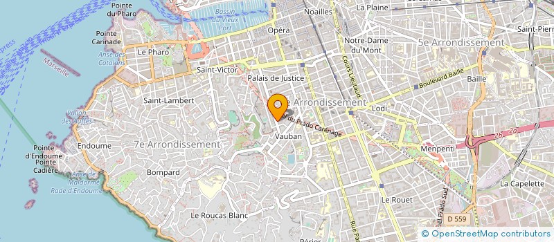 localisation de l'entreprise MONSIEUR PASCAL CODINO à MARSEILLE