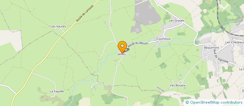 localisation de l'entreprise MONSIEUR PASCAL COEURJOLY  SAINT-MARTINIEN