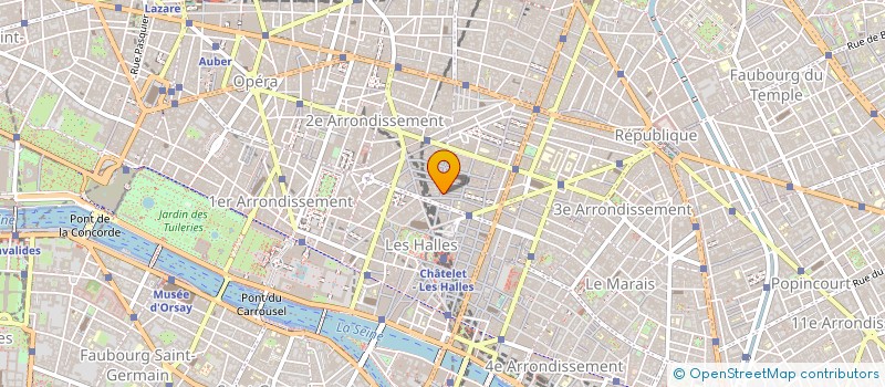 localisation de l'entreprise MONSIEUR PASCAL COHADE  PARIS